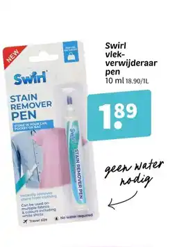 Wibra Swirl vlek- verwijderaar pen aanbieding