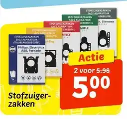 Wibra Stofzuiger- zakken aanbieding