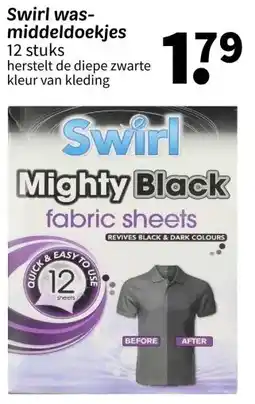 Wibra Swirl was- middeldoekjes aanbieding