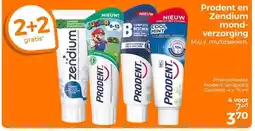 Trekpleister Prodent en Zendium mond-verzorging aanbieding