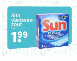 Wibra Sun vaatwas- zout aanbieding
