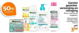 Trekpleister Garnier gezichts- verzorging en -reiniging aanbieding