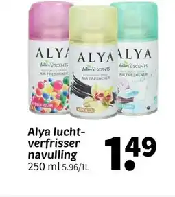 Wibra Alya lucht- verfrisser navulling aanbieding