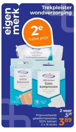 Trekpleister Trekpleister wondverzorging aanbieding