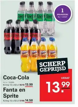 Sligro Coca-Cola Fanta en Sprite aanbieding