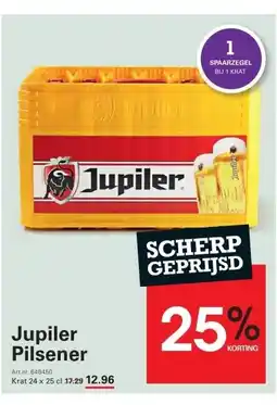 Sligro Jupiler Pilsener aanbieding