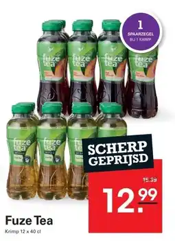 Sligro Fuze Tea aanbieding