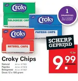 Sligro Croky Chips aanbieding