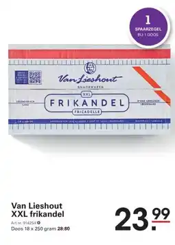 Sligro Van Lieshout XXL frikandel aanbieding