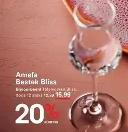 Sligro Amefa Bestek Bliss aanbieding