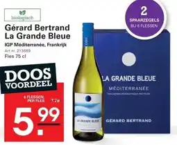 Sligro Gérard Bertrand La Grande Bleue aanbieding