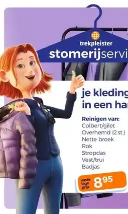 Trekpleister Reinigen van: aanbieding