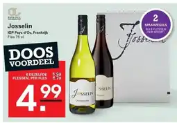 Sligro Josselin aanbieding