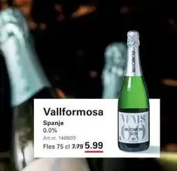 Sligro Vallformosa aanbieding