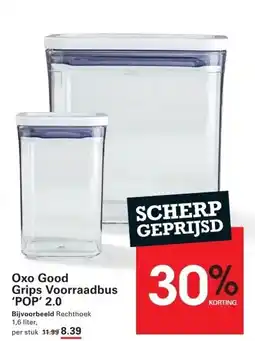 Sligro Oxo GoodGrips Voorraadbus 'POP' 2.0 aanbieding