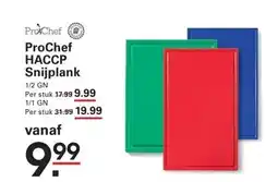 Sligro ProChef HACCP Snijplank aanbieding