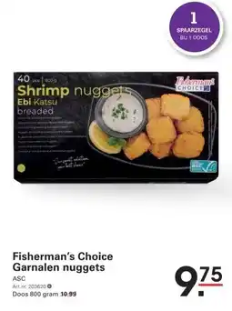 Sligro Fisherman's Choice Garnalen nuggets aanbieding