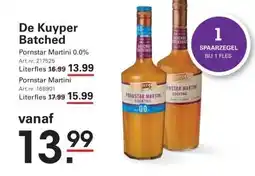 Sligro De Kuyper Batched aanbieding
