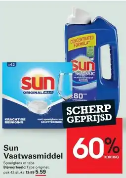 Sligro Sun Vaatwasmiddel aanbieding