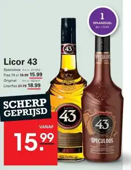 Sligro Licor 43 aanbieding