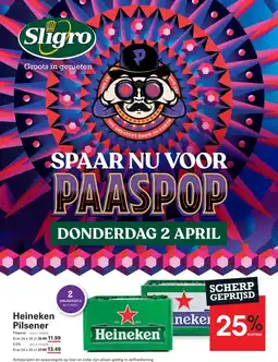 Sligro Heineken Pilsener aanbieding
