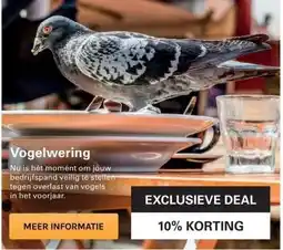Sligro Vogelwering aanbieding