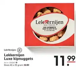 Sligro Lekkernijen Luxe kipnuggets aanbieding