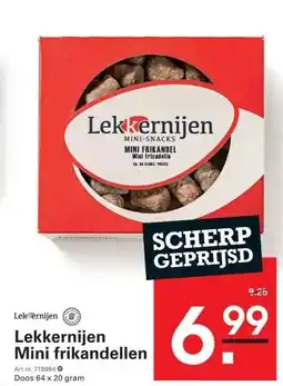 Sligro Lekkernijen Mini frikandellen aanbieding