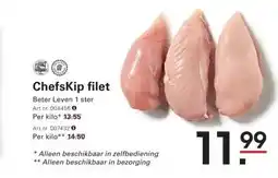 Sligro Chefskip filet aanbieding