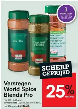 Sligro Verstegen World Spice Blends Pro aanbieding