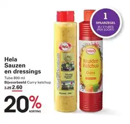 Sligro Hela Sauzen en dressings Tube 800 ml aanbieding
