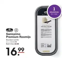 Sligro SanissimoPremium Roomijs aanbieding
