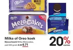 Sligro Milka of Oreo koek aanbieding