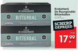 Sligro Kroketterij De Bourgondiër Bitterballen aanbieding