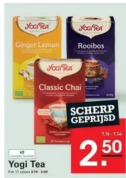 Sligro Yogi Tea aanbieding