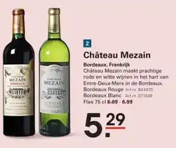 Sligro Château Mezain aanbieding