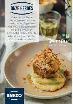 Sligro BUIKSPEK aanbieding