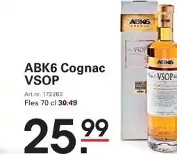 Sligro ABK6 Cognac VSOP aanbieding