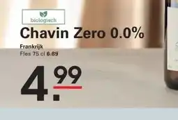 Sligro Chavin Zero 0.0% aanbieding