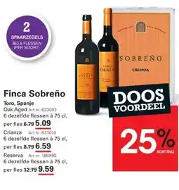 Sligro Finca Sobreño aanbieding