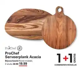 Sligro ProChef Serveerplank Acacia aanbieding