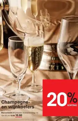 Sligro Champagne- en wijnkoelers aanbieding