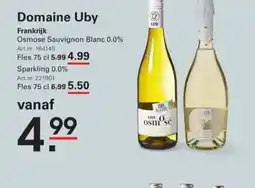 Sligro Domaine Uby aanbieding