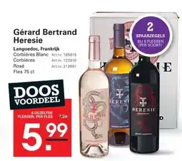 Sligro Gérard Bertrand Heresie aanbieding