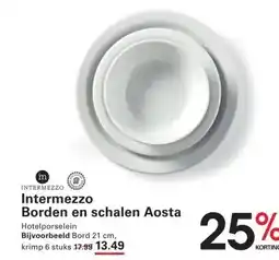 Sligro Intermezzo Borden en schalen Aosta aanbieding