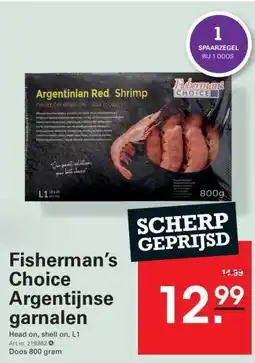 Sligro Fisherman's ChoiceArgentijnse garnalen aanbieding