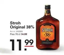 Sligro Stroh Original 38% aanbieding