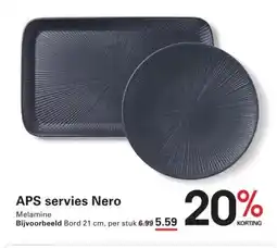 Sligro APS servies Nero aanbieding