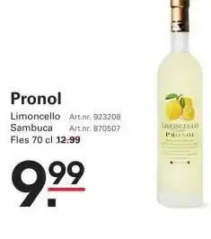 Sligro Pronol aanbieding
