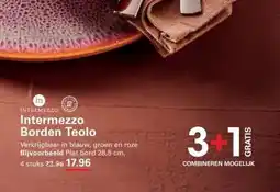 Sligro Intermezzo Borden Teolo aanbieding